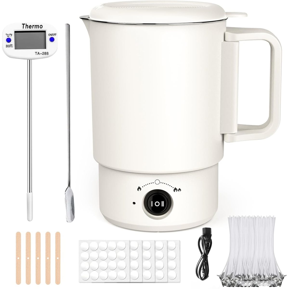 Electric Wax Melting Pot Kit w - Candle Supplies Uk review and price