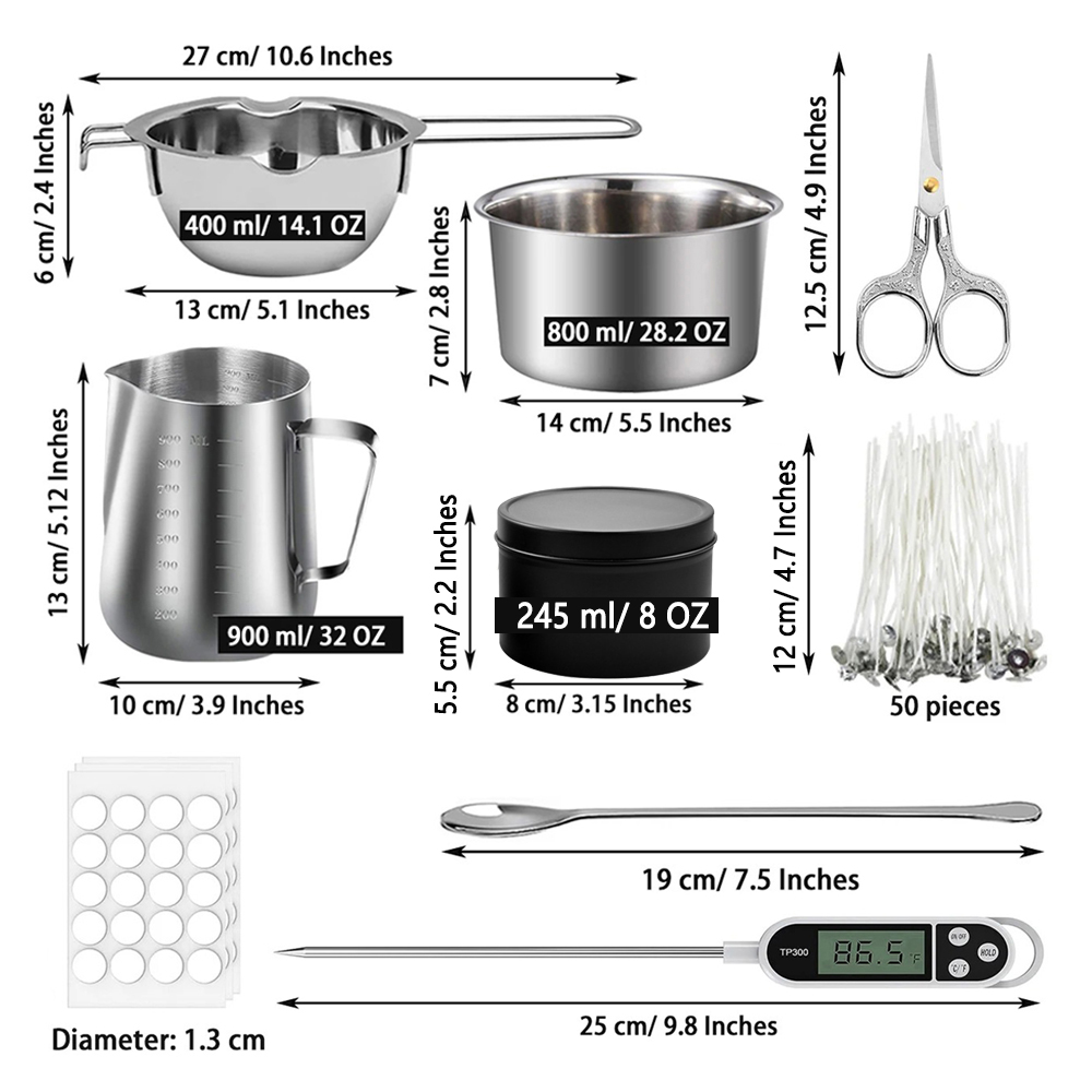 Glintmos DIY Candle Making Kit - Candle Making Supplies Usa review and price