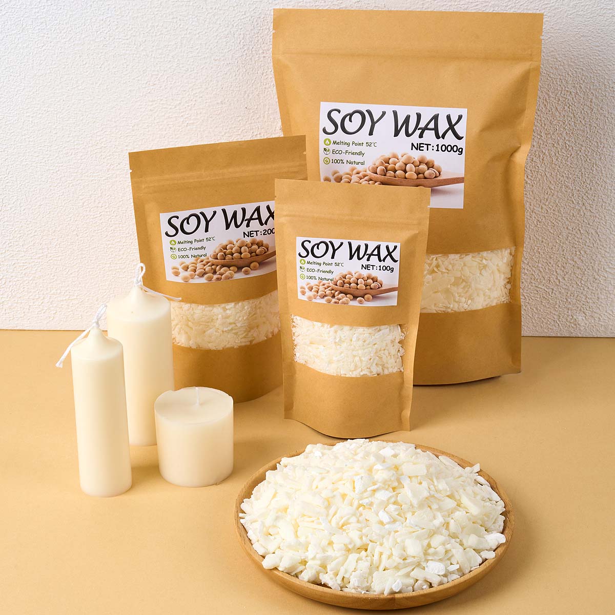 1 Pounds Pure White Soy Wax Fo - Candle Making Supplies Usa review and price