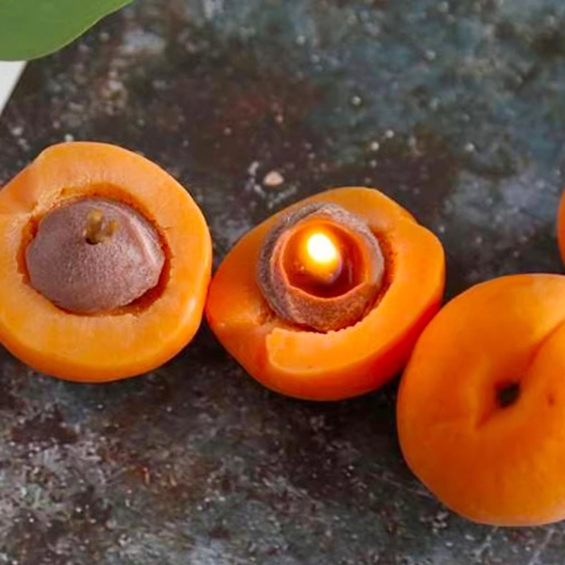 3D Apricot Fruit Candle Silico - Candle Making Supplies Usa review and price