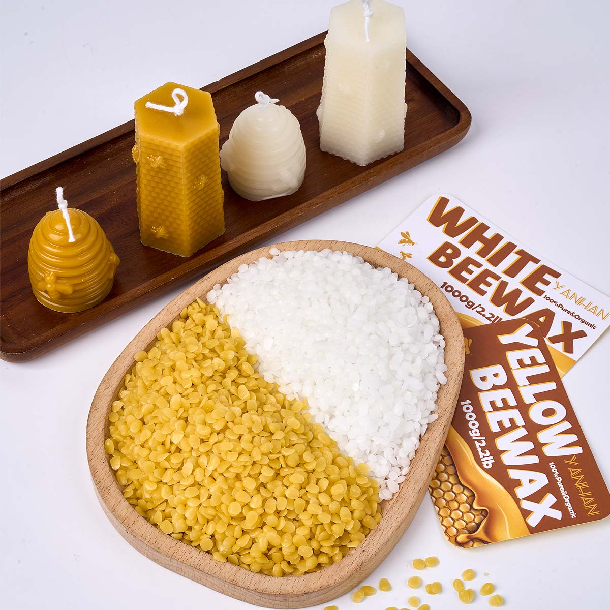 1000g Pure Natural Granular Wh - Candle Supplies Bulk review and price