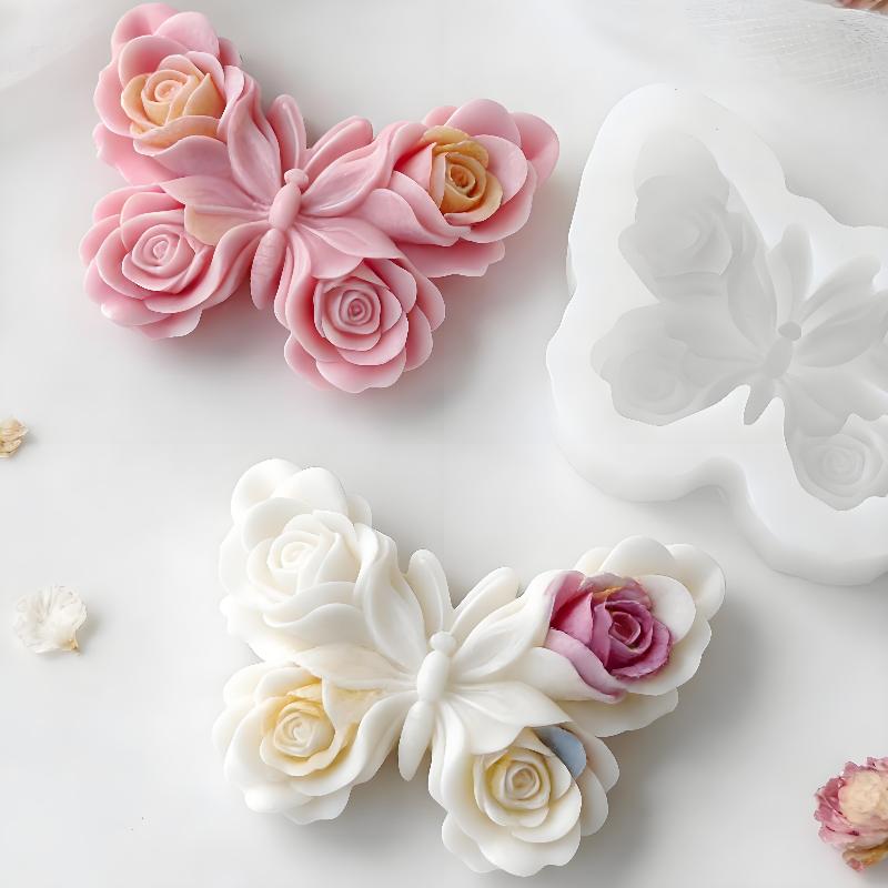 DIY Rose Butterfly Form Silico - Candle Making Supplies Usa review and price