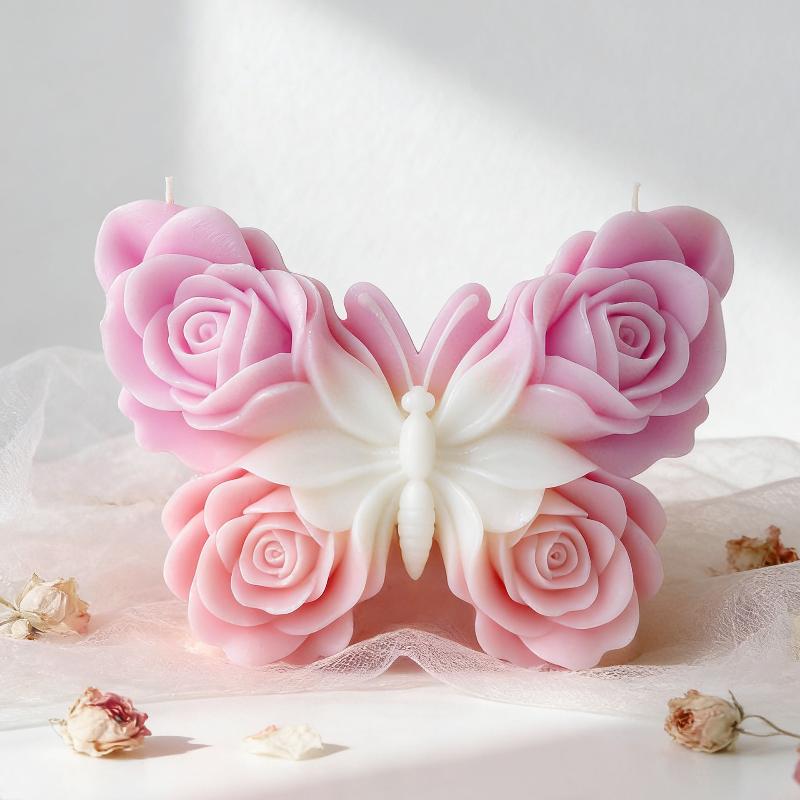 DIY Rose Butterfly Form Silico - Candle Making Supplies Usa review and price