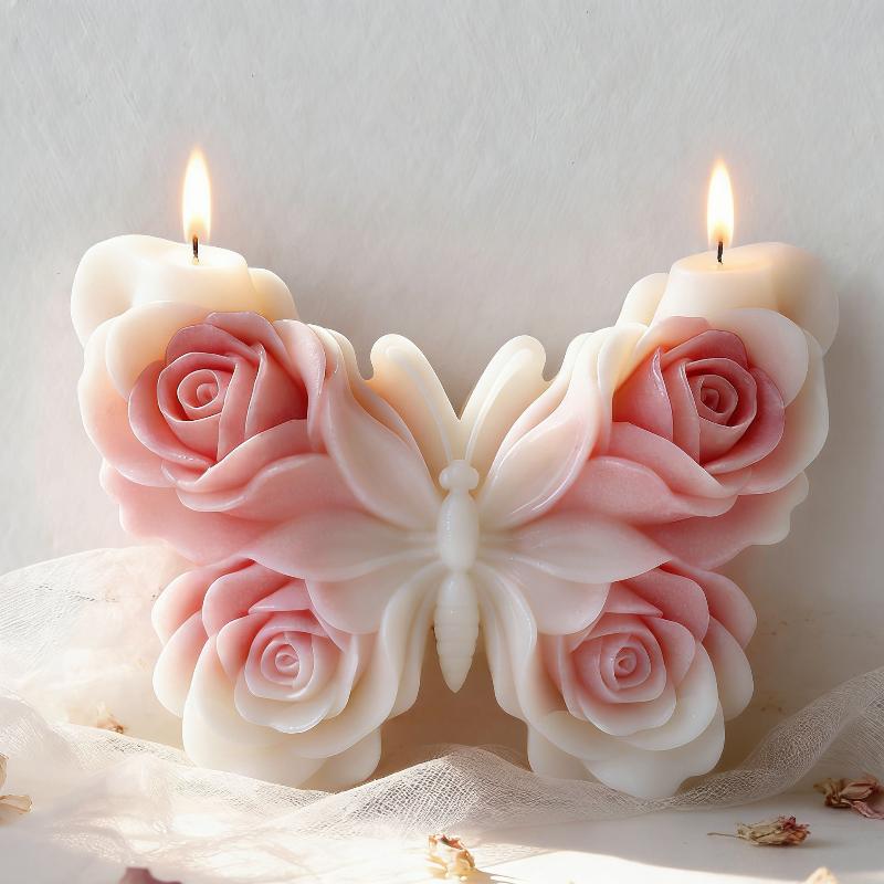 DIY Rose Butterfly Form Silico - Candle Making Supplies Usa review and price