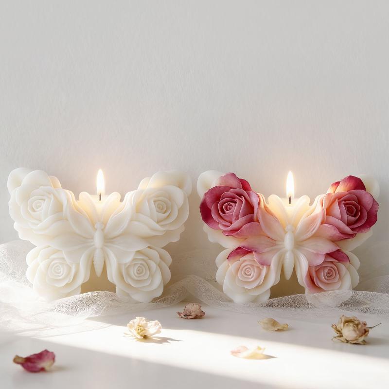 DIY Rose Butterfly Form Silico - Candle Making Supplies Usa review and price