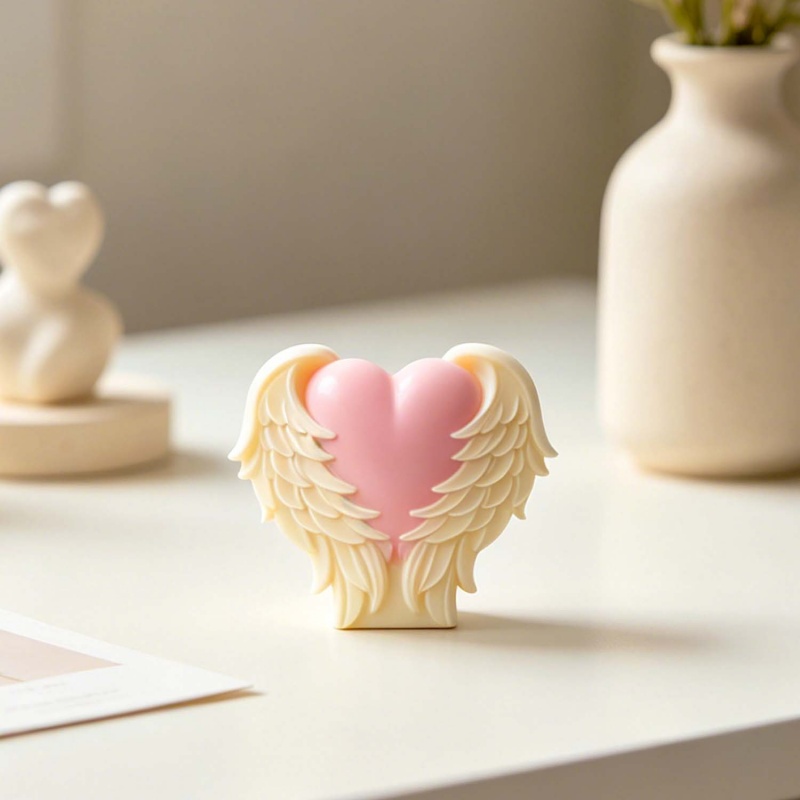 3D Love Wings Silicone Candle  - Candle Making Supplies Usa review and price