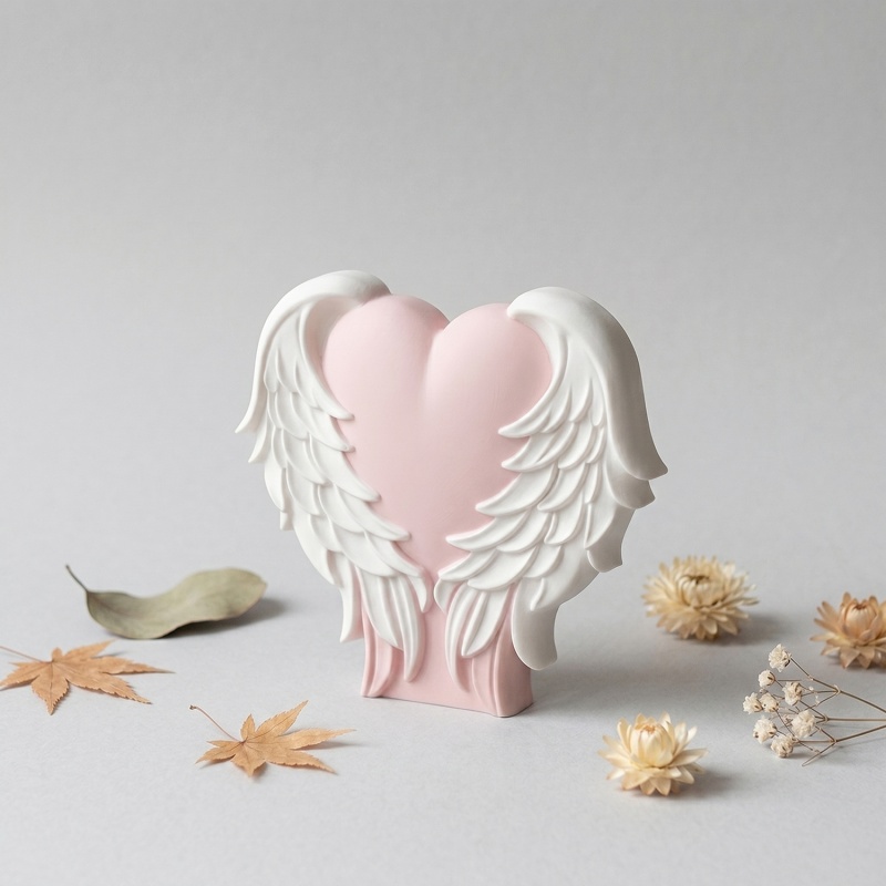 3D Love Wings Silicone Candle  - Candle Making Supplies Usa review and price