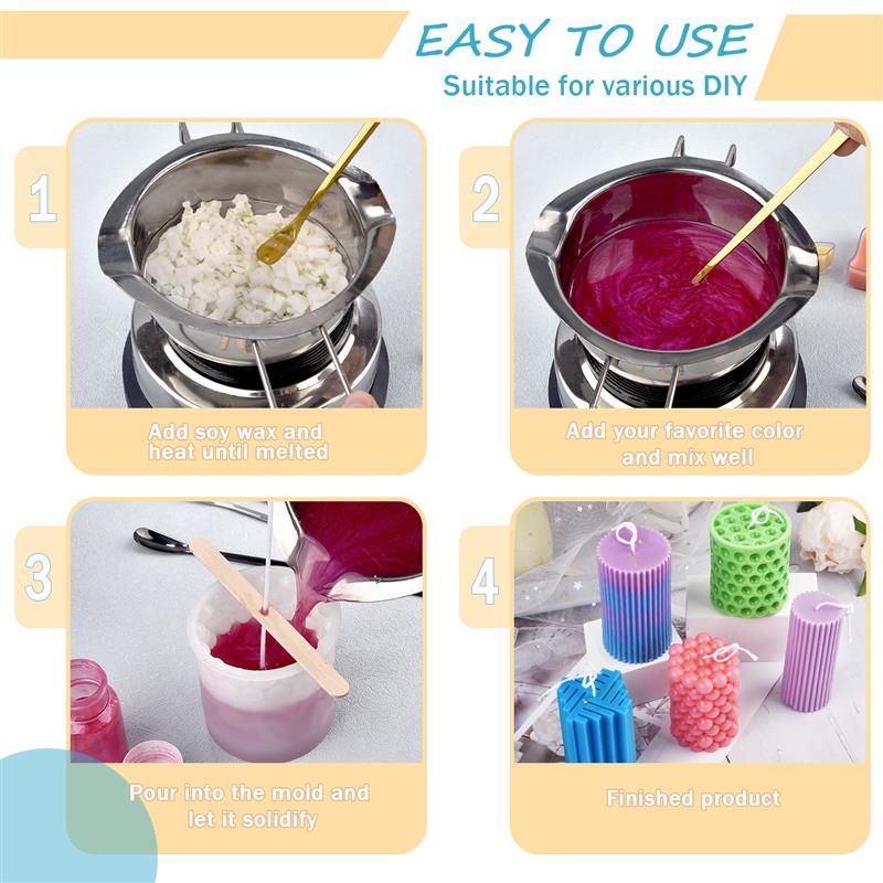100/500g/1kg Pure Soy Wax Para - Candle Supplies Bulk review and price