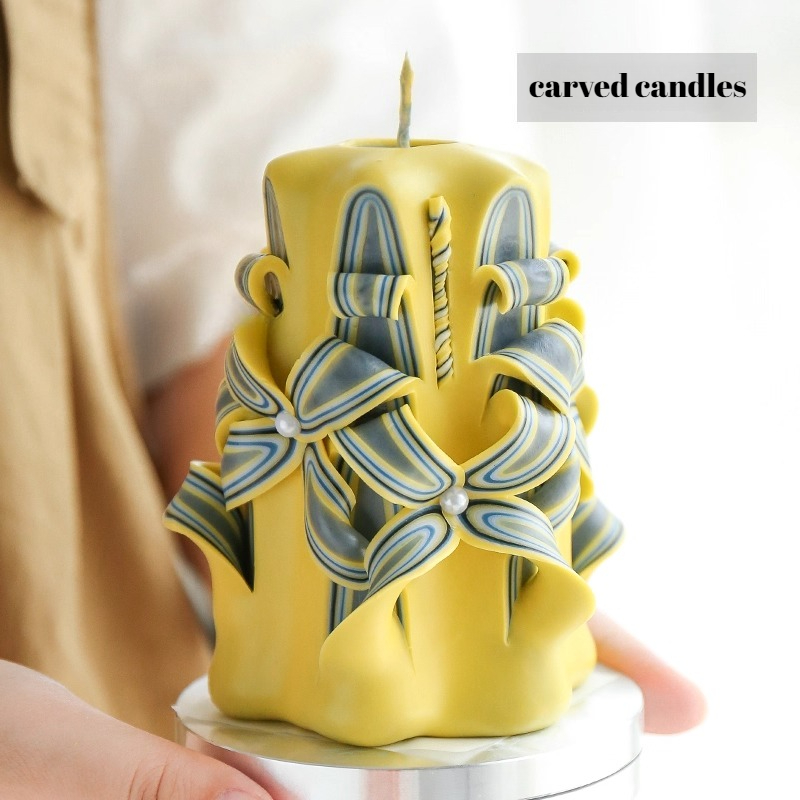 1KG Carved Scented Candle Raw  - Candle Making Supplies Usa review and price